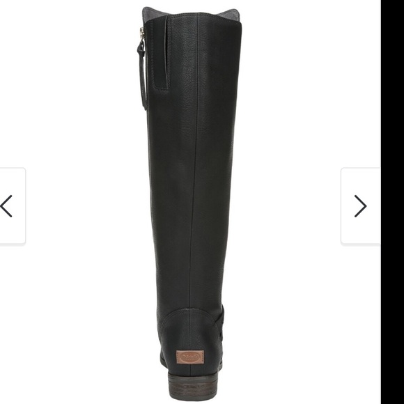 New Dr. Scholl's Womens Reach for it Riding Boots Leather Wide Calf - Picture 3 of 13